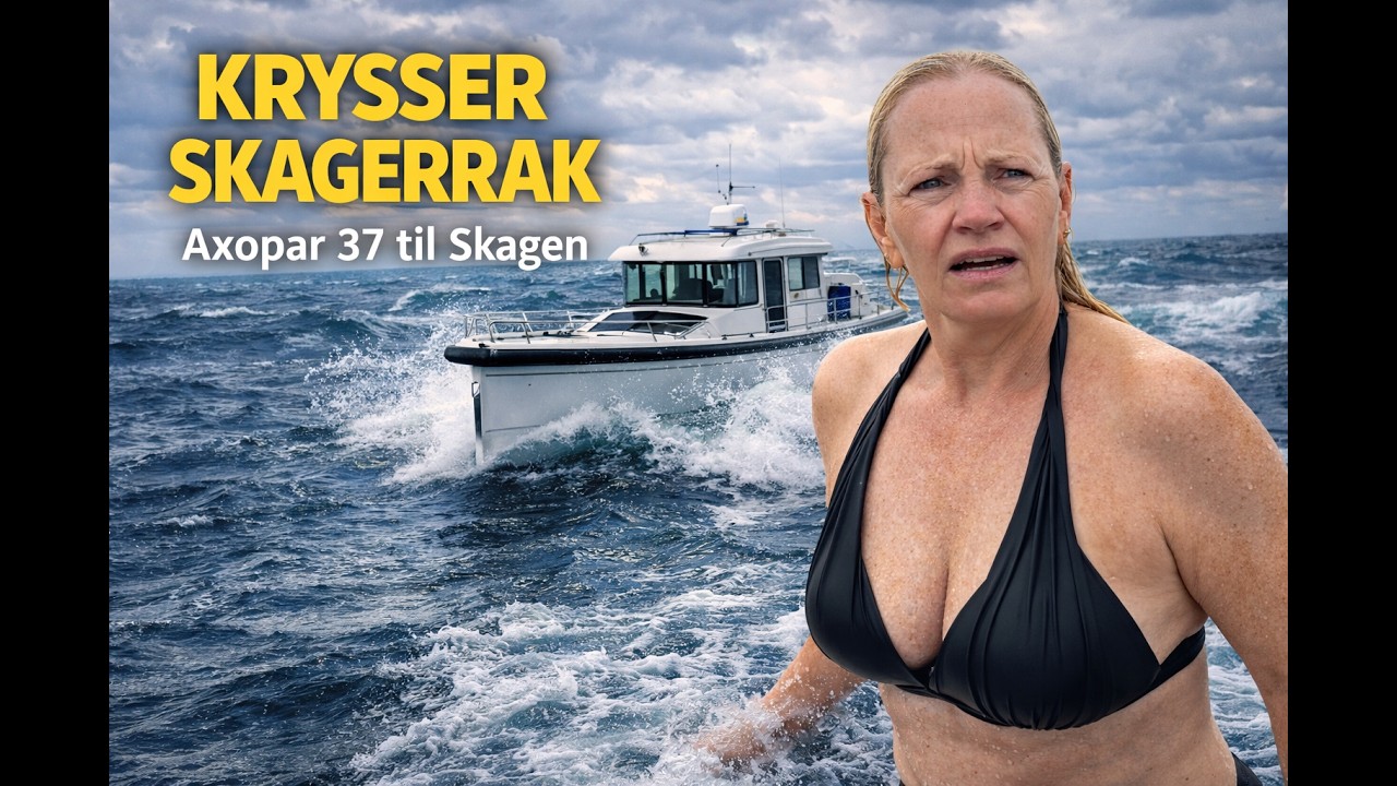 🚤Kristiansand til Skagen i Axopar 37 – Åpent hav uten land i sikte! | Til Sjøs med Lilli & HC, ep 4