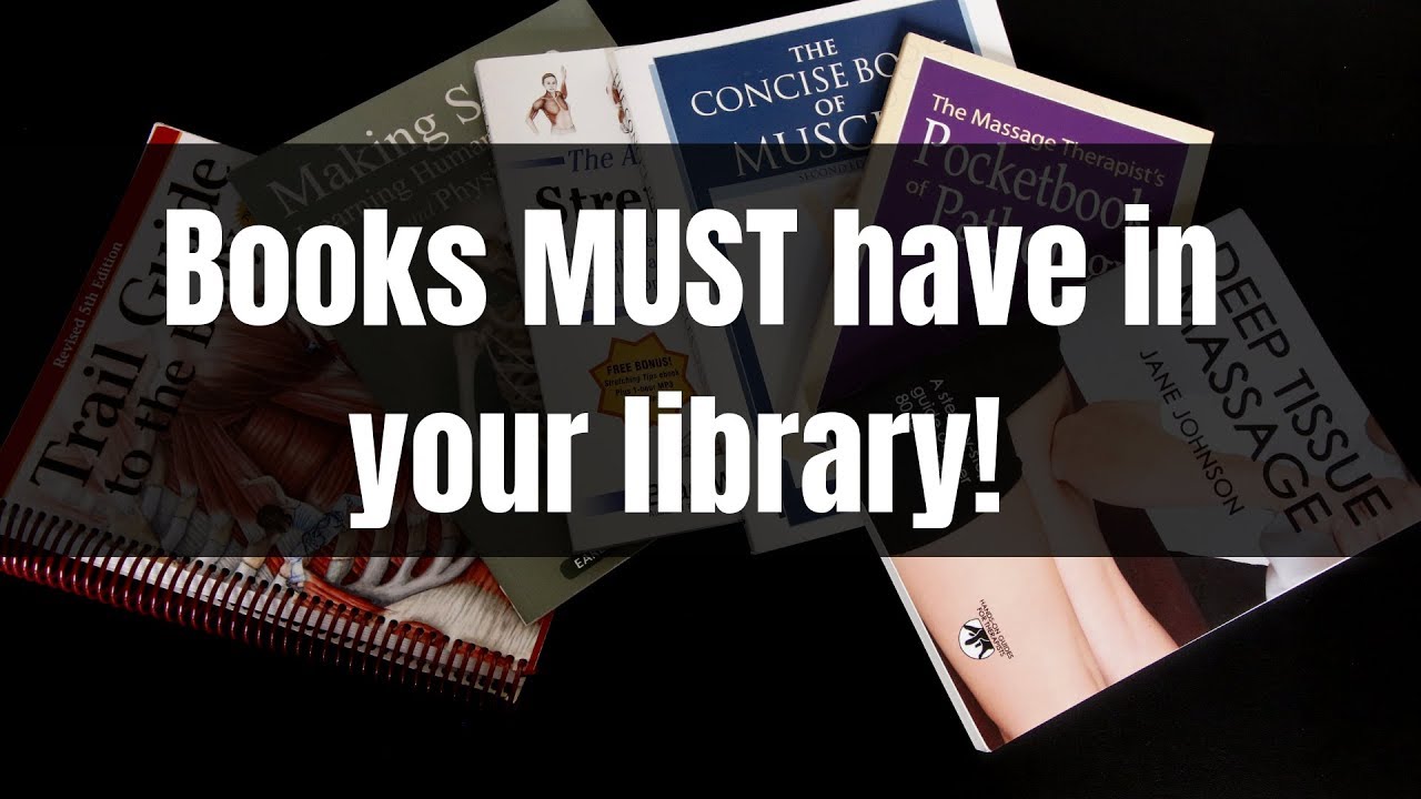 6 Massage books for beginners