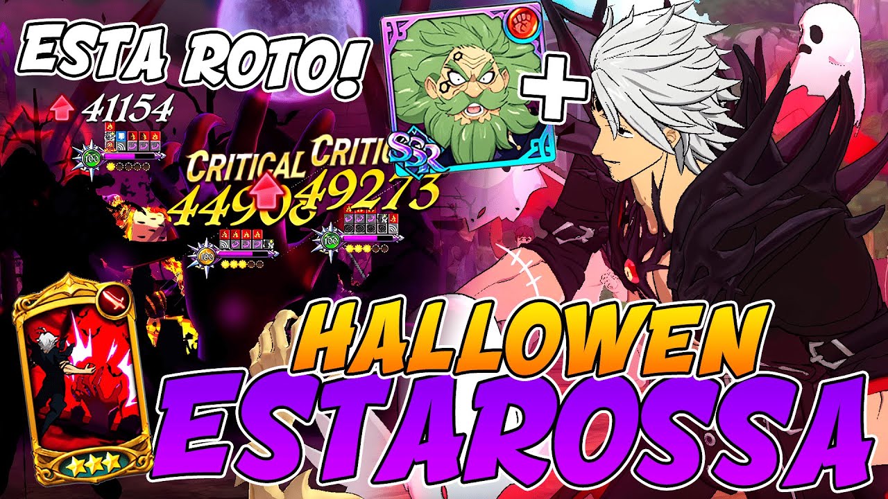 ESTAROSSA HALLOWEN AHORA SI que ESTA ROTO con CHANDLER - 7DS Grand Cross