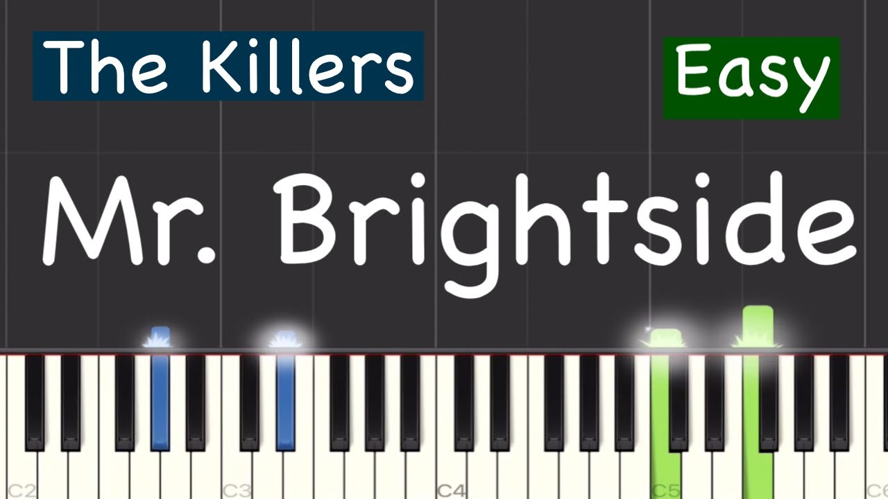 The Killers - Mr. Brightside Piano Tutorial | Easy