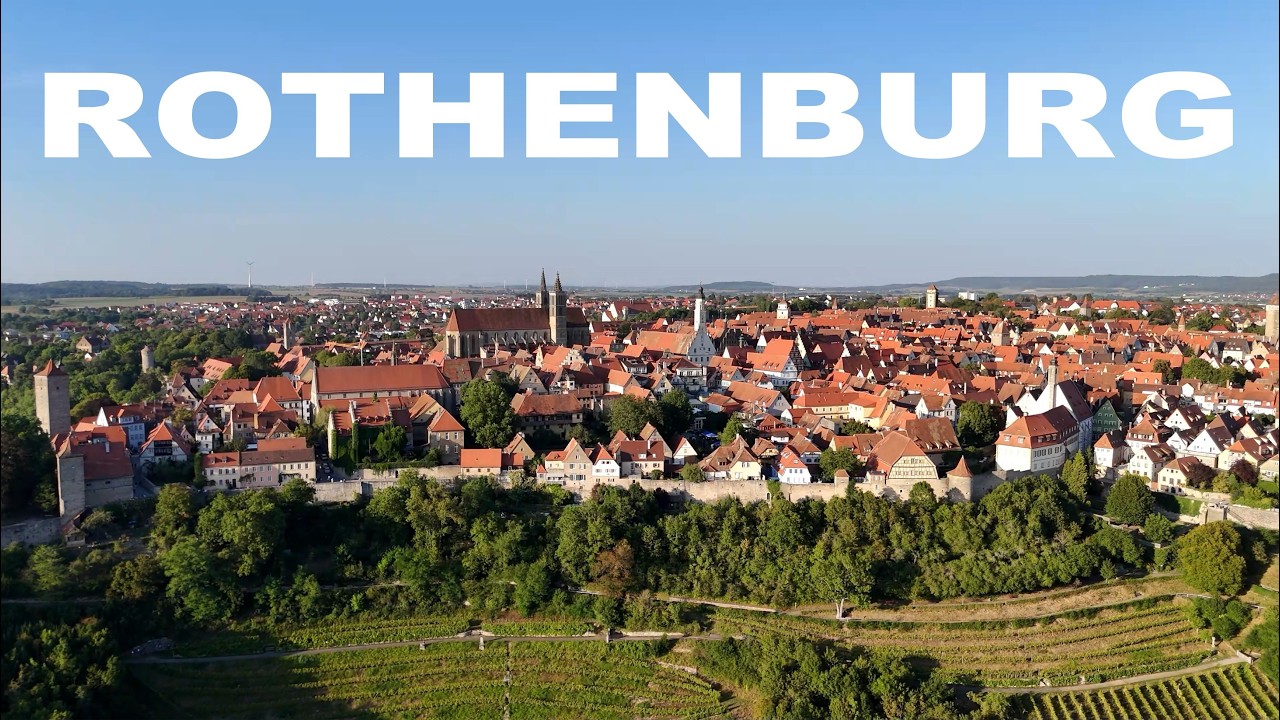 Rothenburg ob der Tauber Sehenswürdigkeiten - Deutschland - Sightseeing – Beautiful Town of Germany