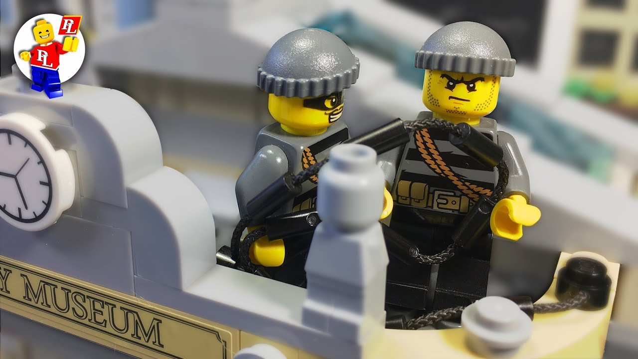LEGO City Museum Robbery 🔴 Lego Brick film (HD)