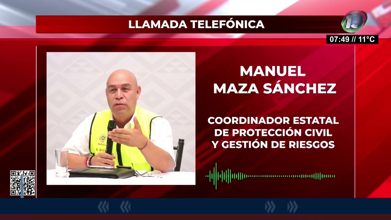 Entrevista con Manuel Maza Sánchez, coordinador estatal de Protección Civil y Gestión de Riesgos