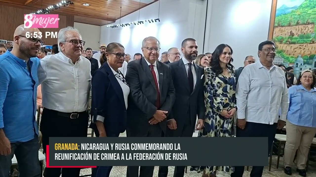 Celebran 12 años de la reunificación de Crimea con Rusia desde Granada