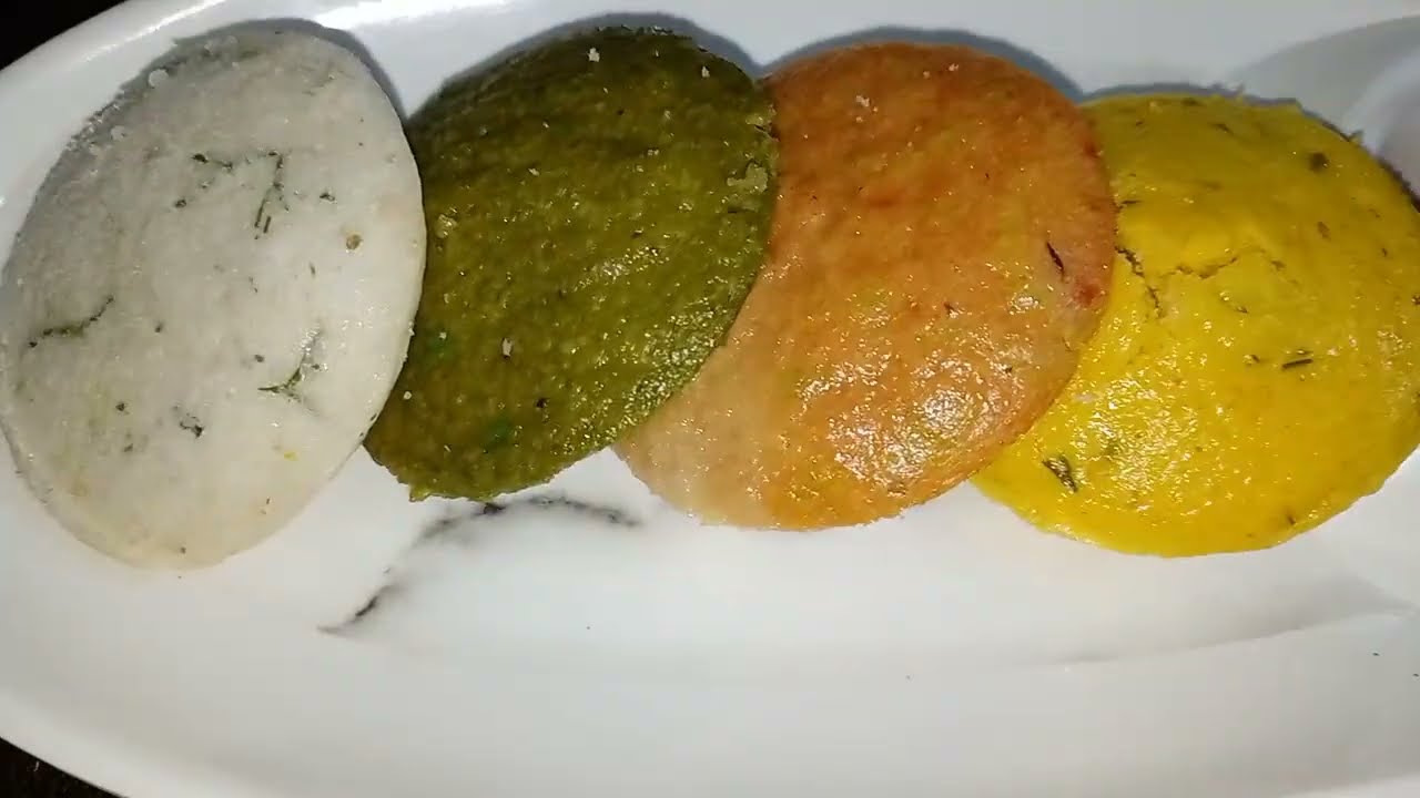 इस होली बनाए कलर फूल नास्ता हेल्दी भी और टेस्टी भी #Healthy #idlirecipe #@56bhog23