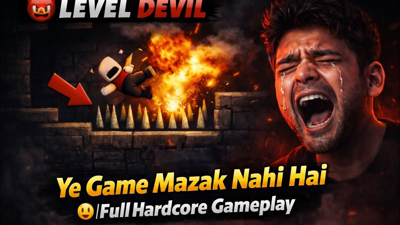 Ye Game 🎮 Mazak Nahi Hai 🤯 |Full Hardcore Gameplay 👽