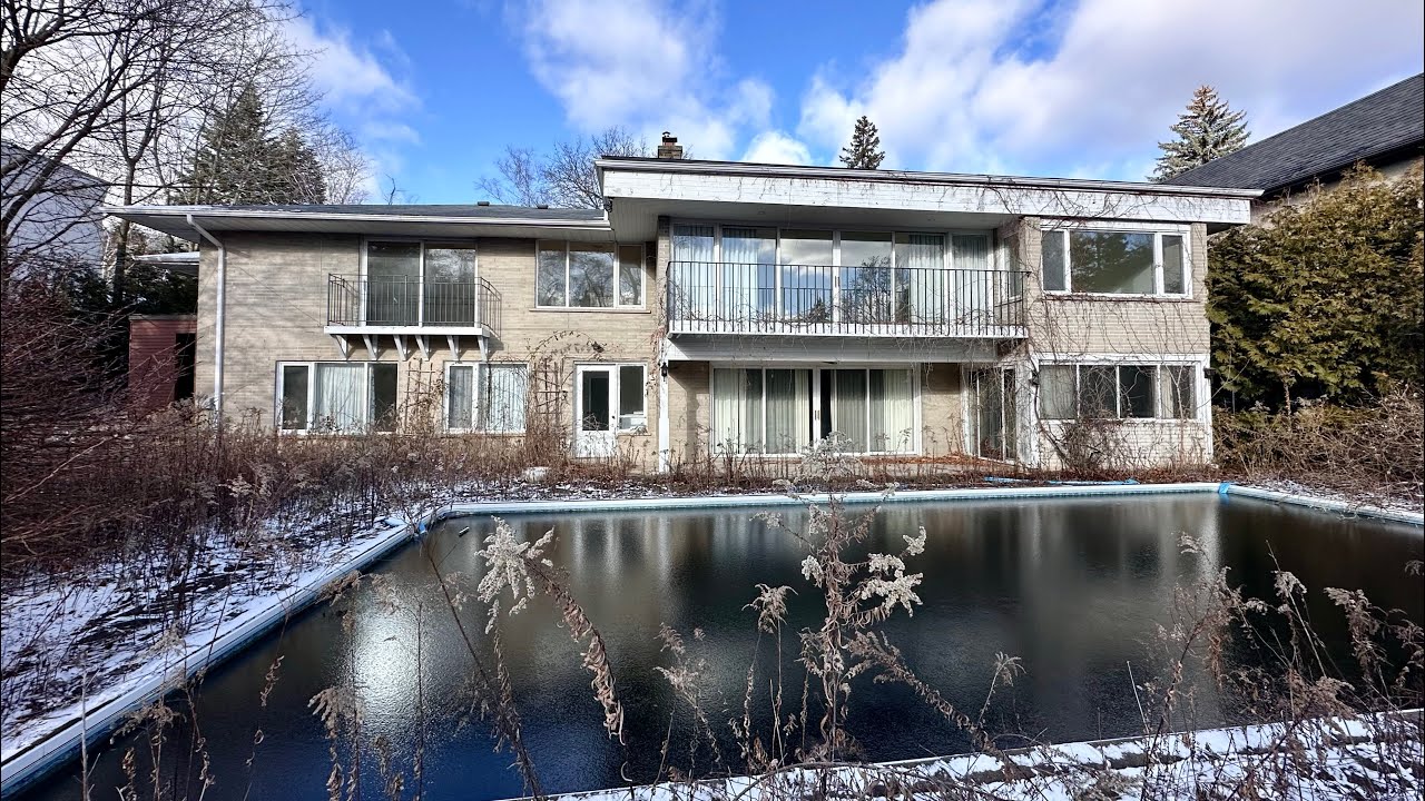 **FROZEN IN 1960** Millionaires ABANDONED Mid Century Modern Dream Home