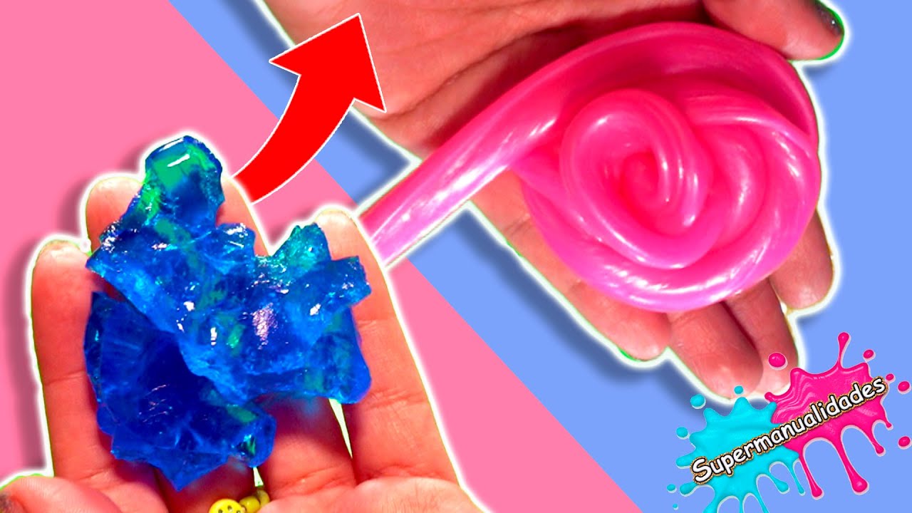&iquest;C&oacute;mo reparar Slimes secos y duros? (slime comprado) - Supermanualidades