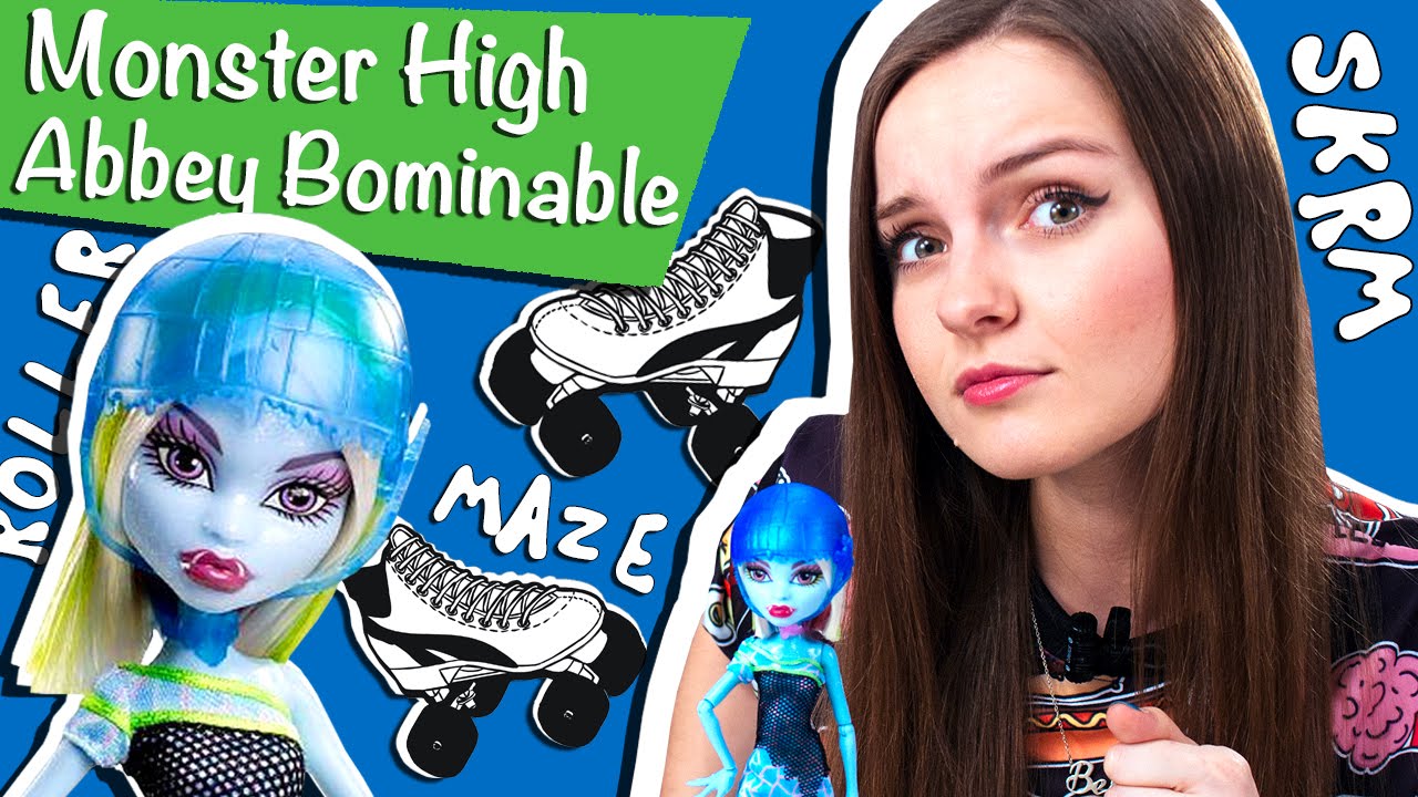 Abbey Bominable Roller Maze (Эбби Боминейбл Роллер Мейз) Monster High Обзор Y8349