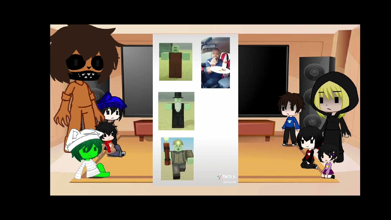 Terrible Mouse And Analog Horror React to Dead rail (Roblox) Part 3 #roblox #Deadrail