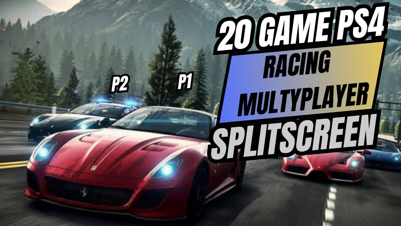 20 Game Balap Multiplayer Splitscreen Offline PS4
