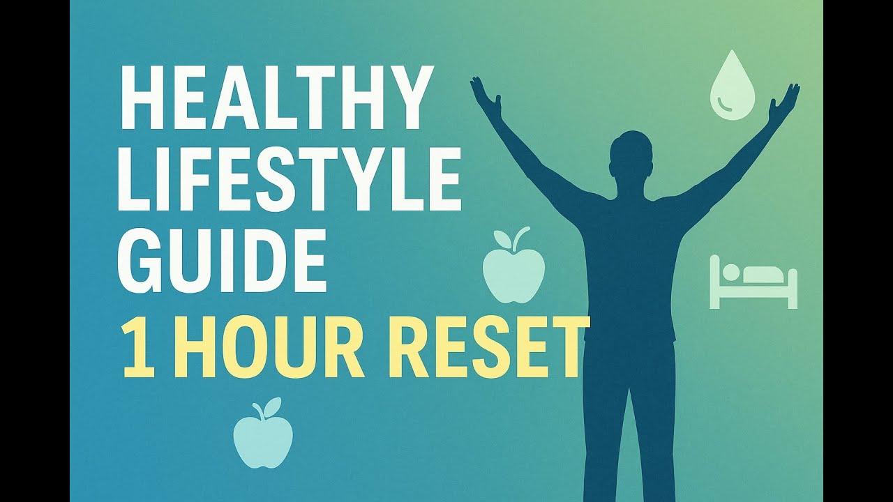 One Hour Healthy Lifestyle Guide | Full Body Reset for Better Energy, Sleep & Wellbeing