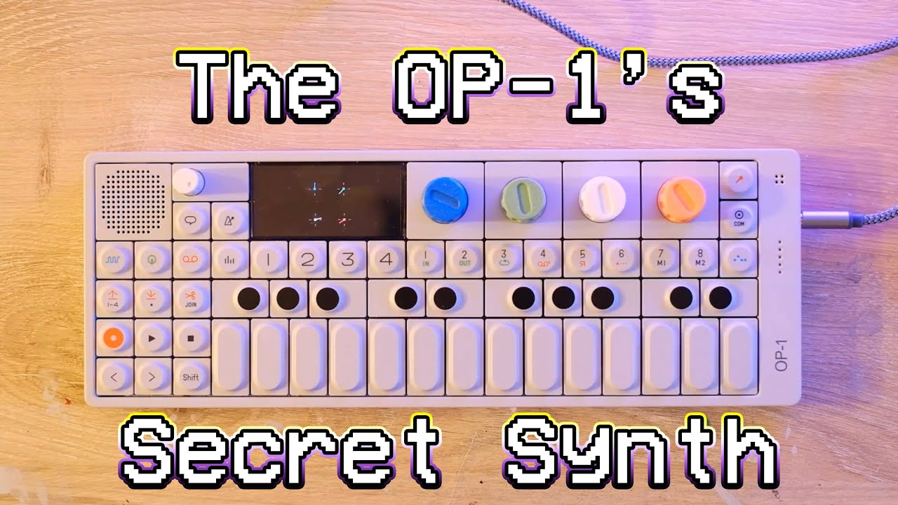 The OP-1's SECRET Synth Engine!