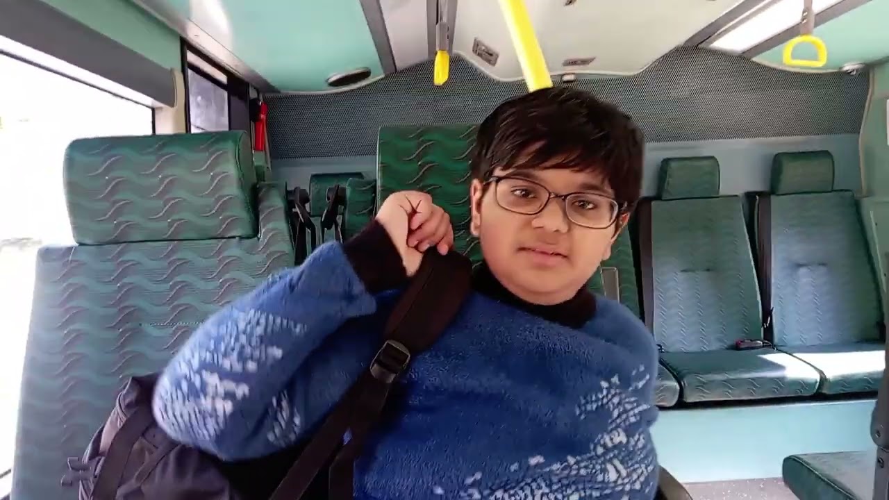 Going home in bus