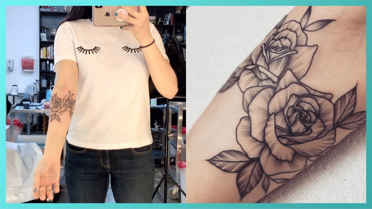 SURPRISE! Getting My Forearm Tattooed | Vlog
