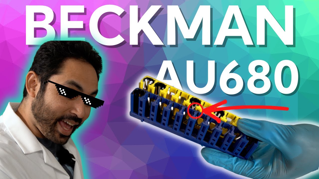 Beckman AU680 - How to Calibrate and Run a Sample! (2022)