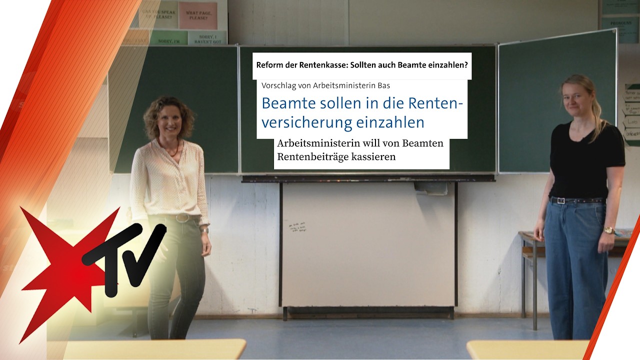 Sollten auch Beamte in Rentenkasse einzahlen? | stern TV