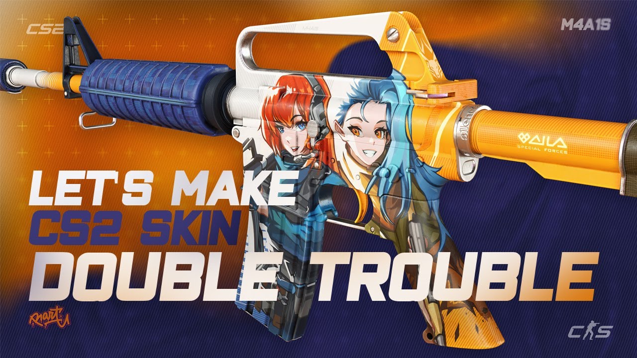Speedpaint. Creating skin for CS2