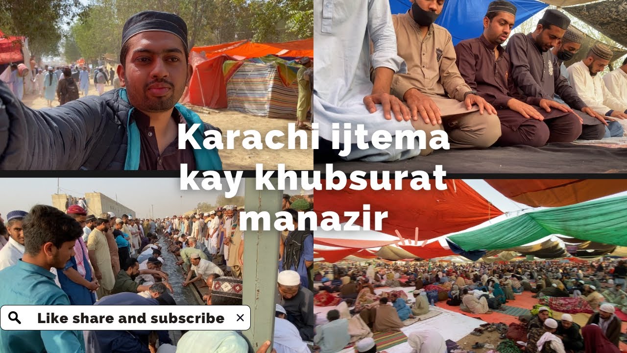 Karachi ijtema full vlog # Allah walon ki mahfil subhan Allah