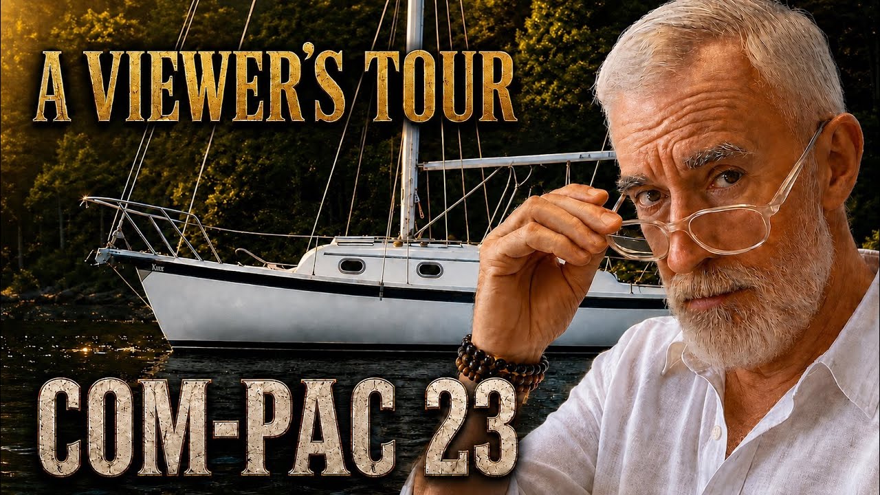 COM-PAC 23 SAILBOAT REVIEW OF VIEWER'S COM-PAC 23 MK3 & COM-PAC 16 MK2 SOLO SAILBOAT RESTORATION