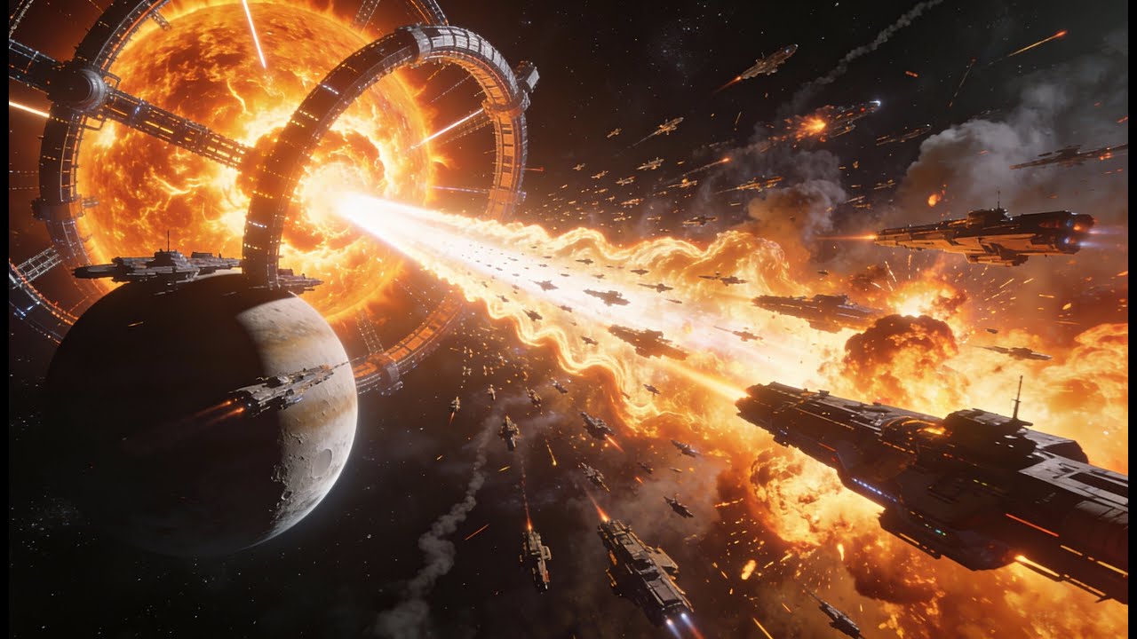 50 Human Ships vs 12,000 Alien Warships. The Battle That Broke The Galaxy | Case File 001-OMEGA