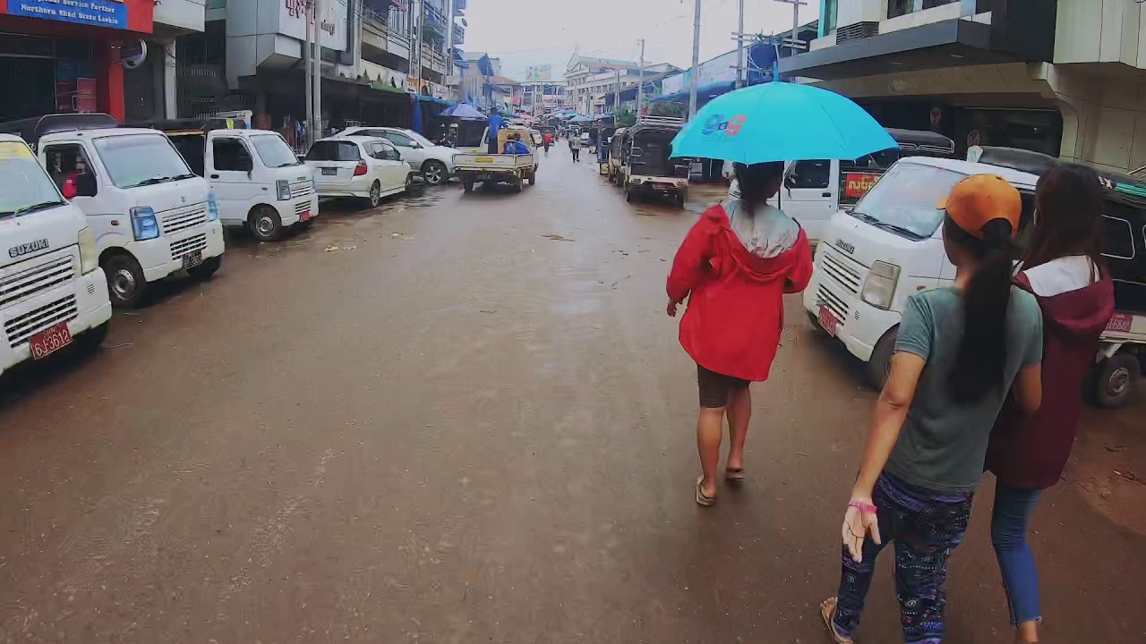 Lashio Market Walk