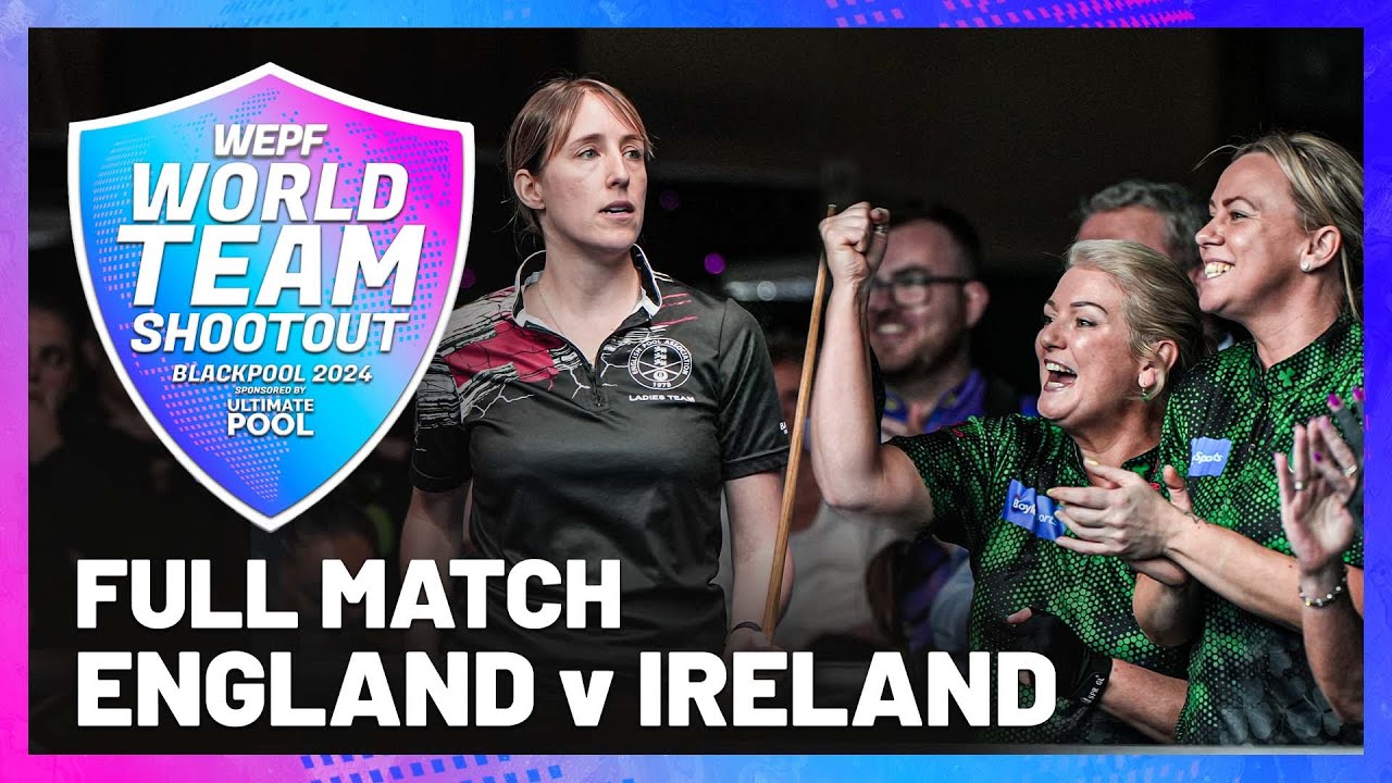 England v Ireland | Quarter Finals | 2024 WEPF Womens World Team Shootout