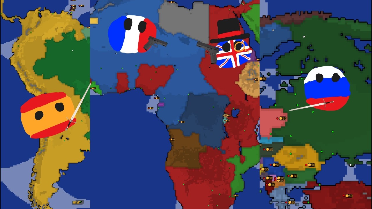 I Put 4 Great Empires On 1 Map (Ages Of Conflict)
