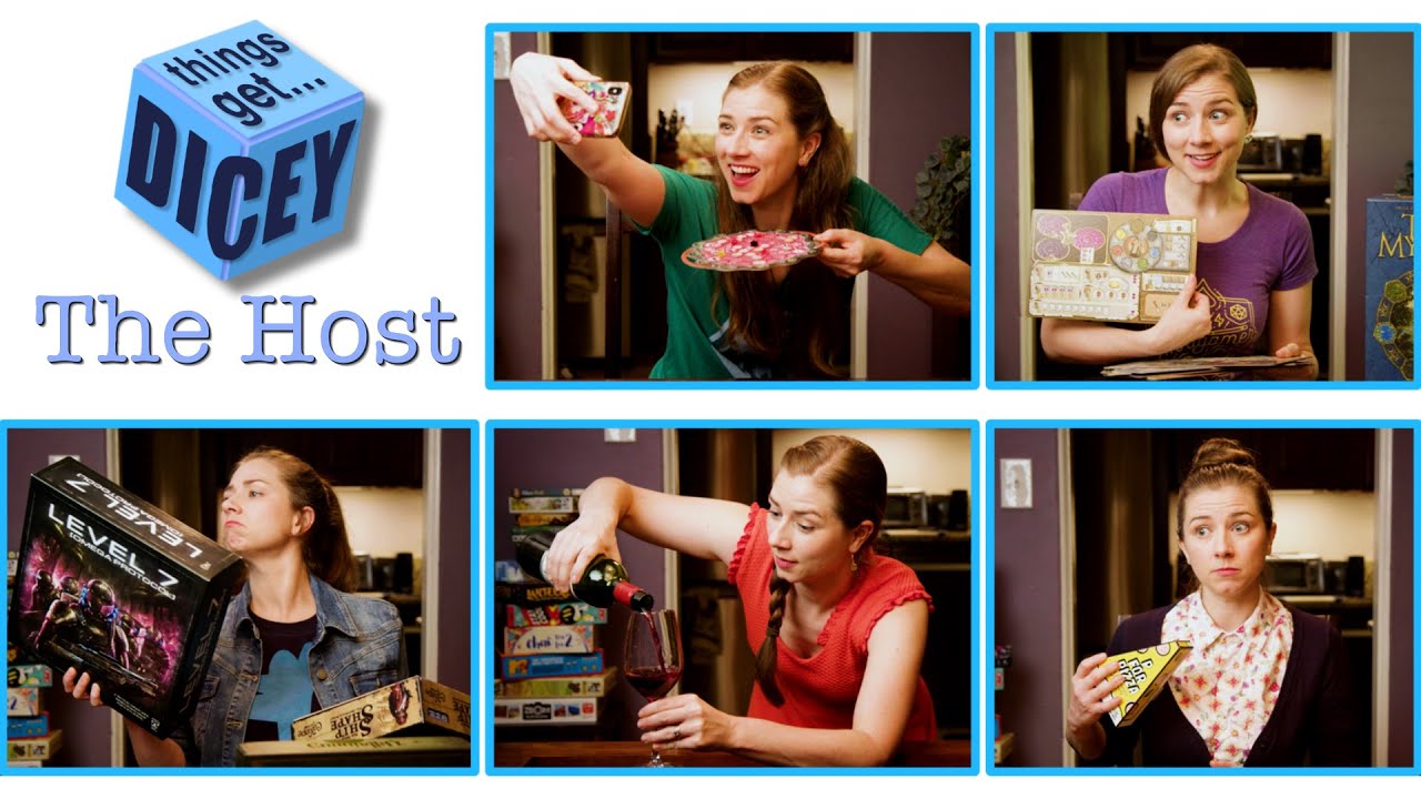 The Host | Things Get Dicey (Board Game Sketch Comedy)
