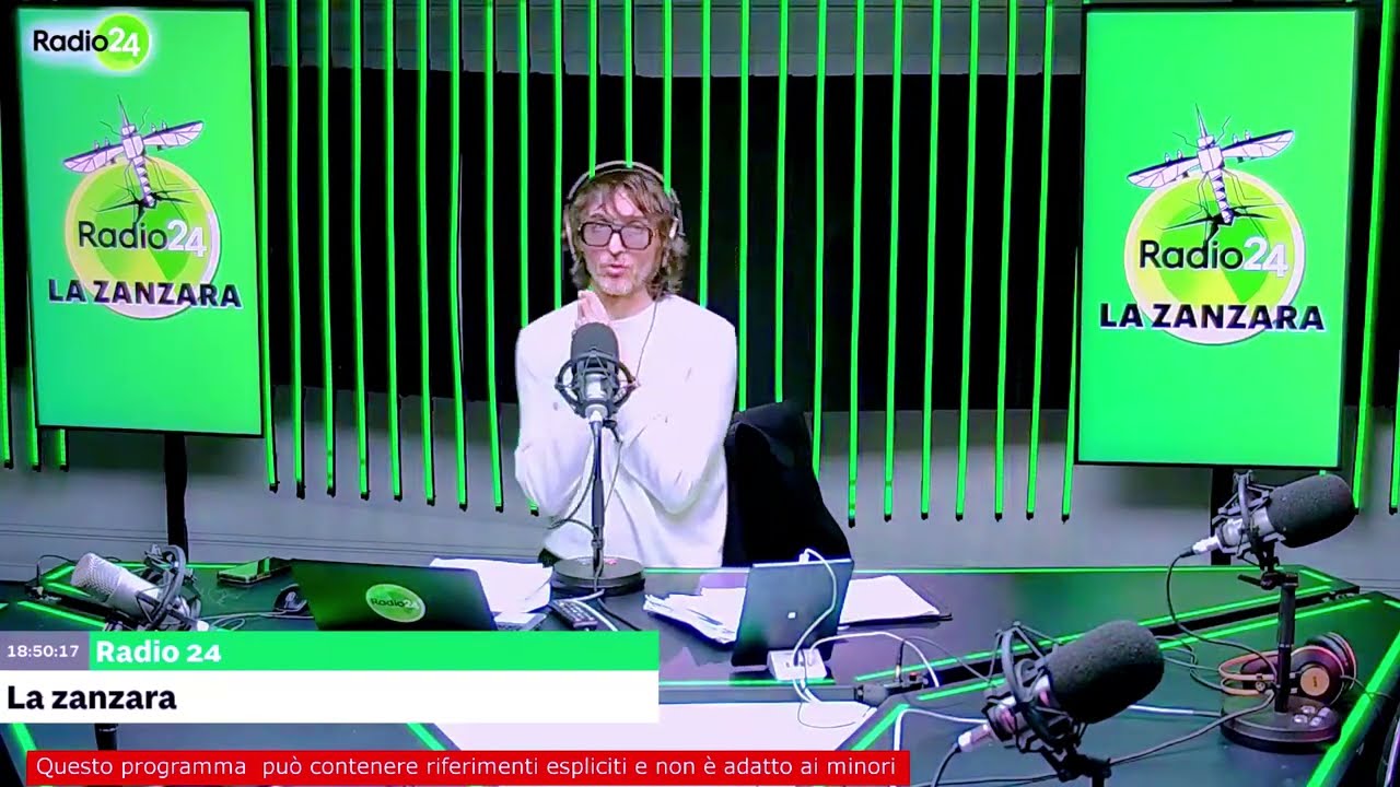 La Zanzara del 14 febbraio 2025 - video podcast