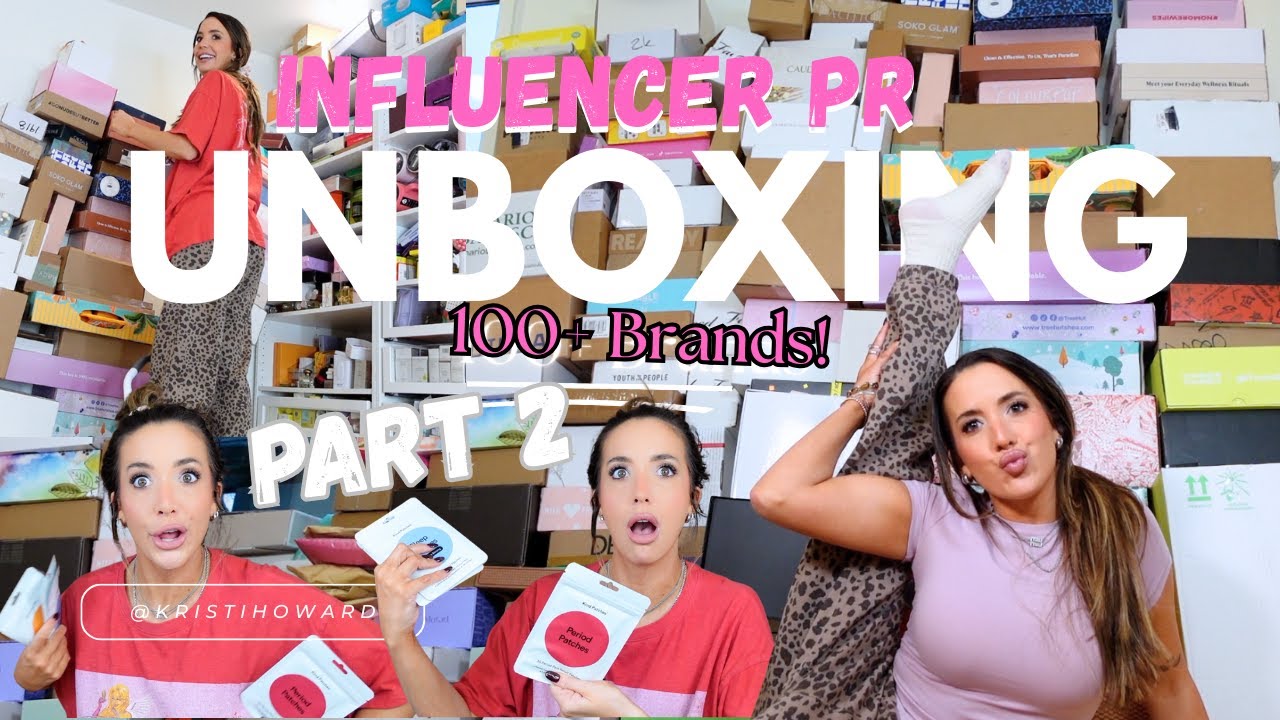 UNBOXING PR (PART 2) | GIANT INFLUENCER PR UNBOXING