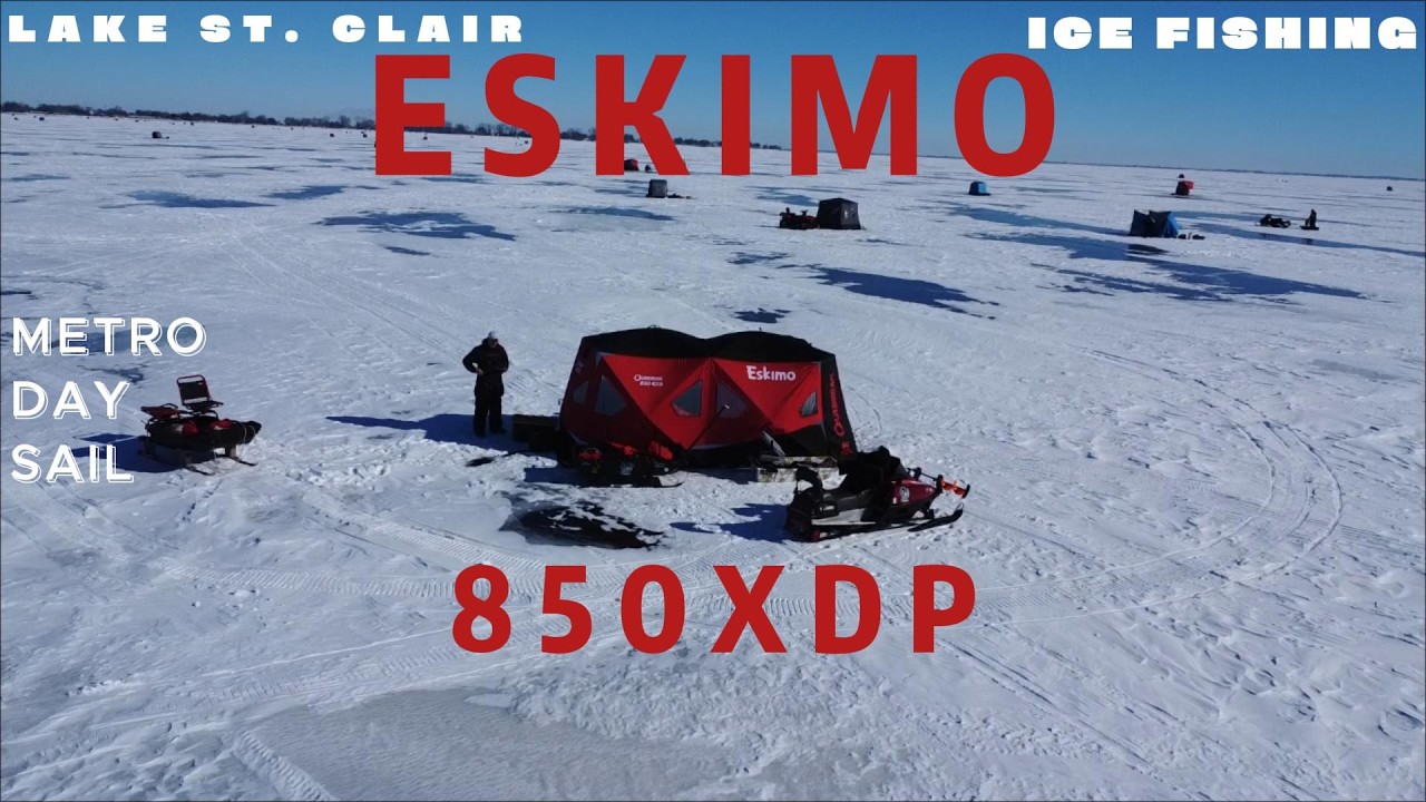 Lake St Clair Day Sail Ice Fishing with Kidd & UNK 2026