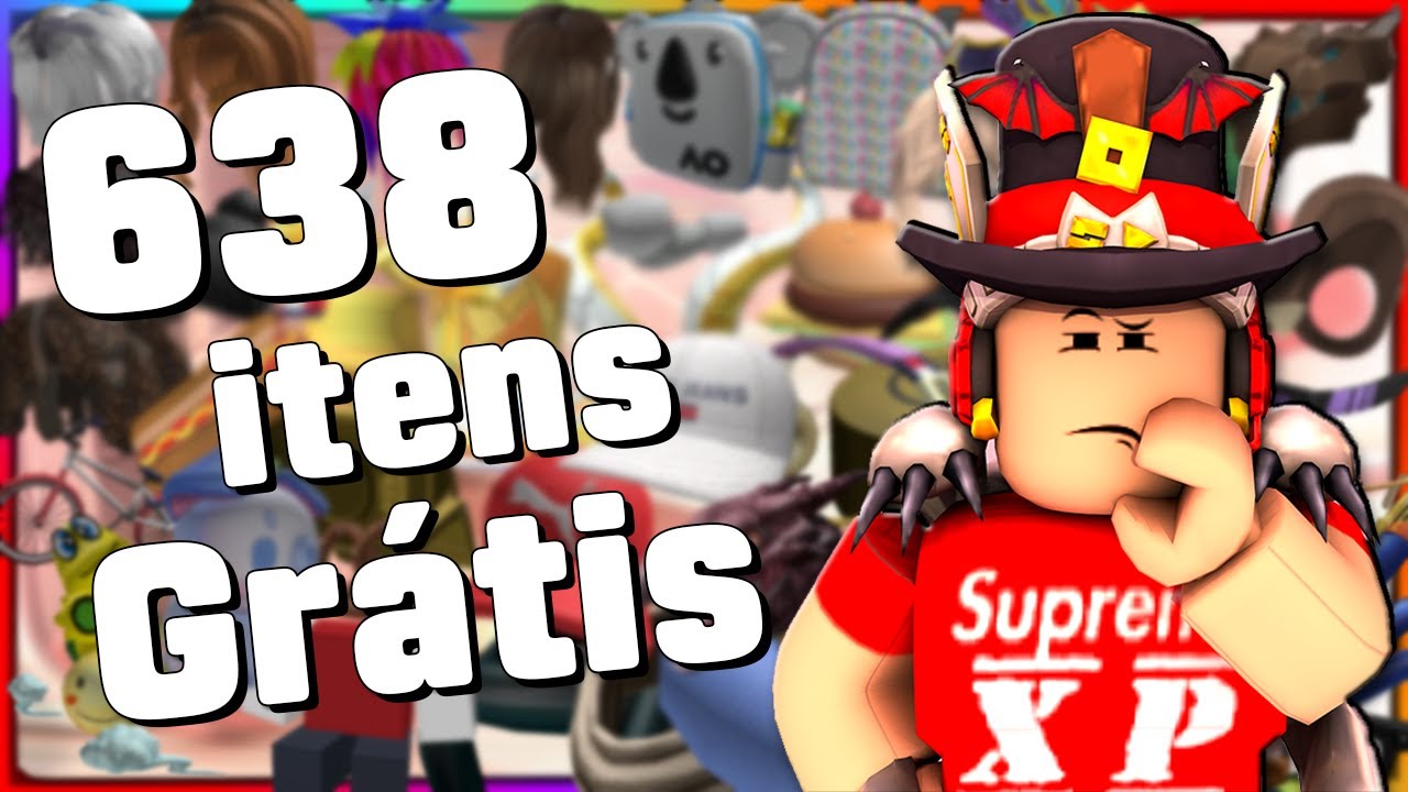 Como Ganhar 638 Itens Grátis no Roblox