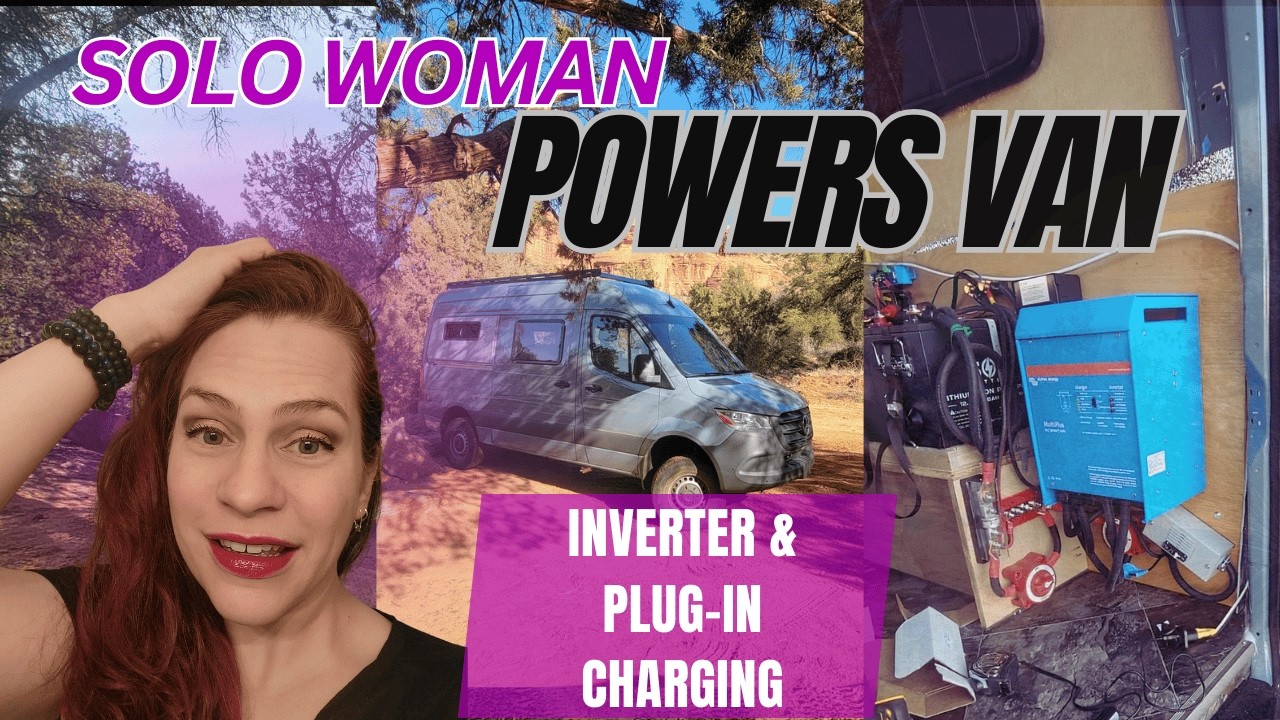 Solo Van Build: Victron Inverter & Lithium Battery Charging