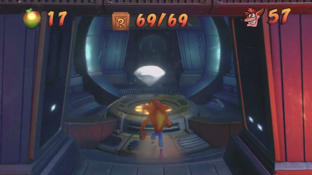 Piston it Away todas las cajas y gemas al 100% Crash Bandicoot 2 (N. Sane Trilogy)