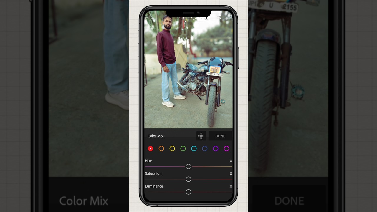 How to change the background colour of a photo 🤯 | 