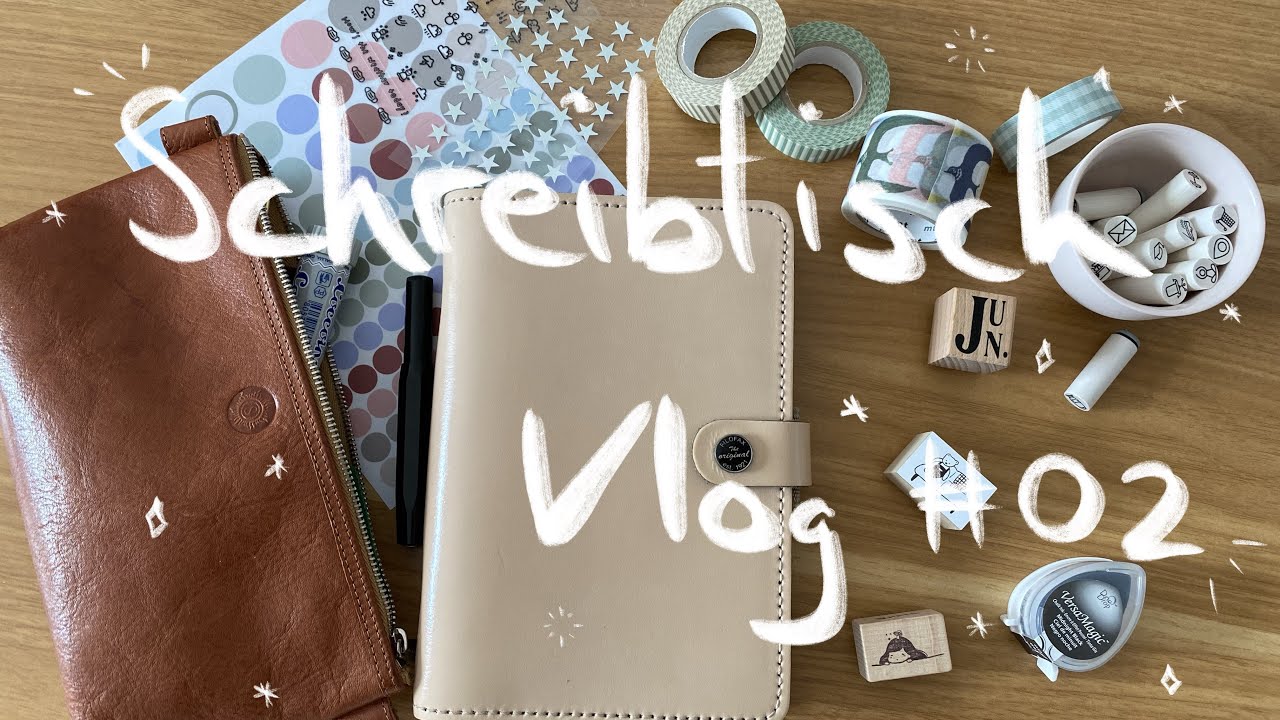 Schreibtischvlog #02 | Wochendeko, Kodak Mini 2 Retro, Stempel zuschneiden