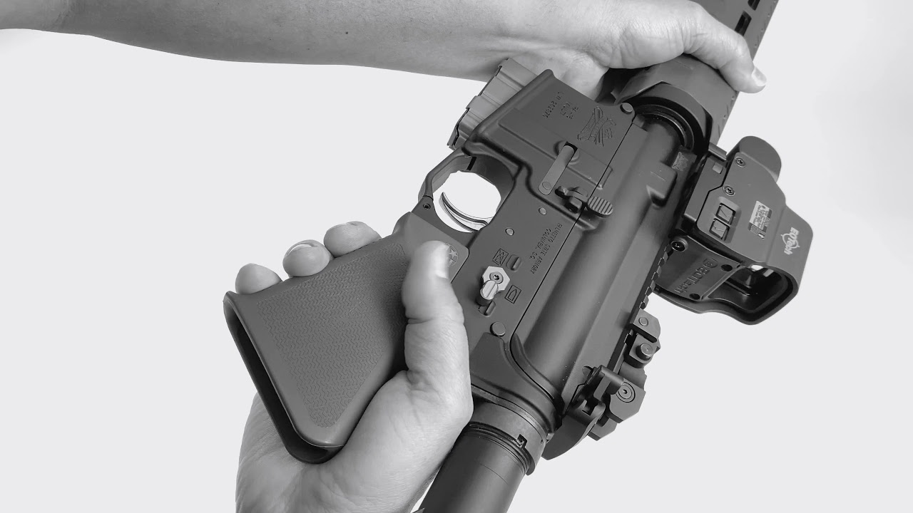 Sparrow Dynamics Grip, Ambi Safety, Extended Mag Release, and Barrel Thread Protector