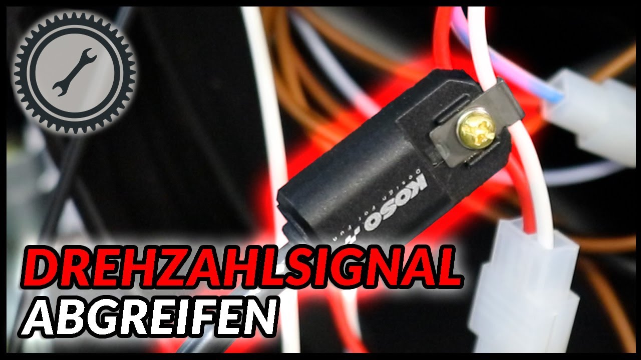 Simson KOSO Drehzahlmesser spinnt? Damit sollte es gehen. Drehzahl Signalfilter