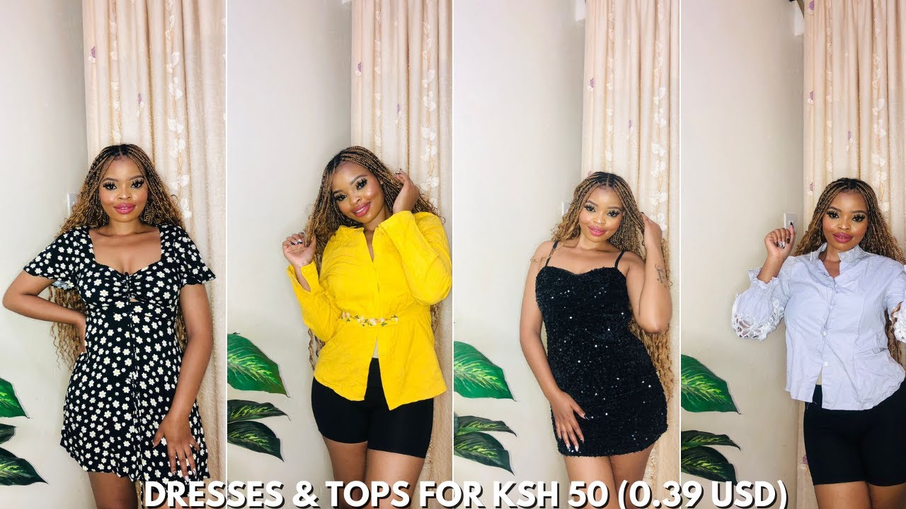GIKOMBA HAUL,DRESSES AND SKIRTS  TOPS FOR KSH50 PLUS Gikomba Market +Directions