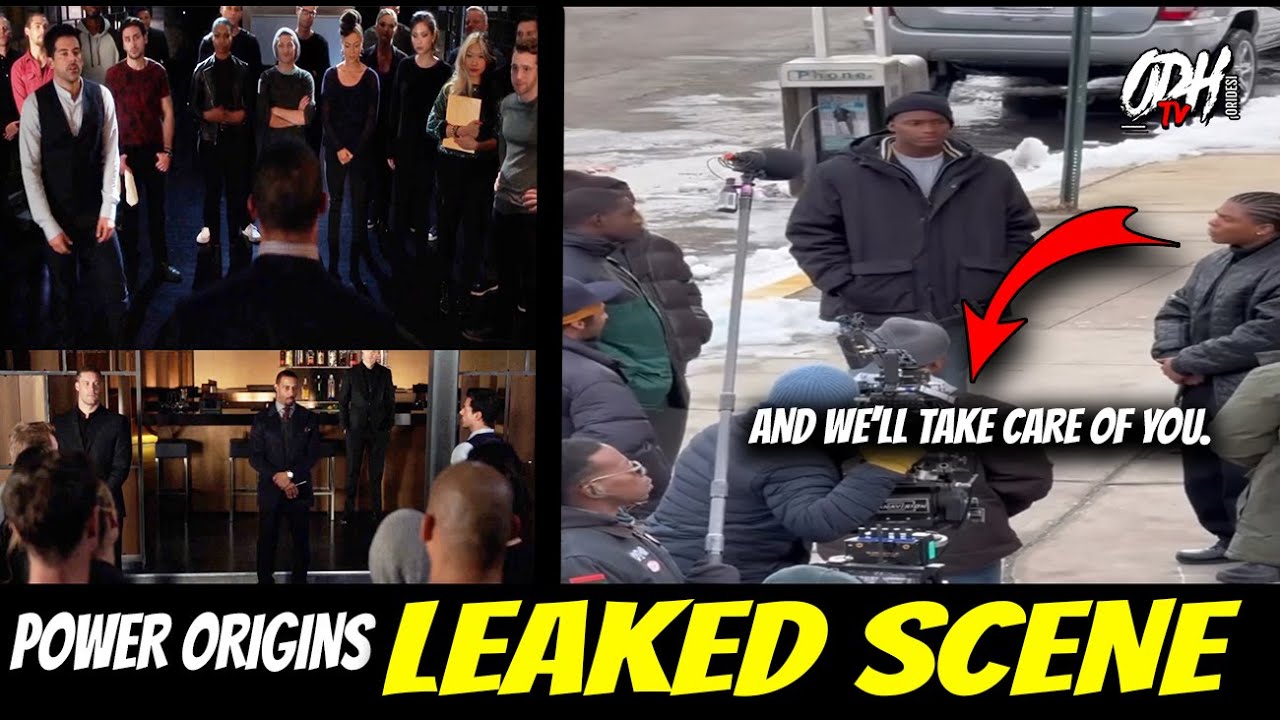 (BEHIND THE SCENES) Power Origins Young Ghost LEAKED SCENE Spence Moore Filming