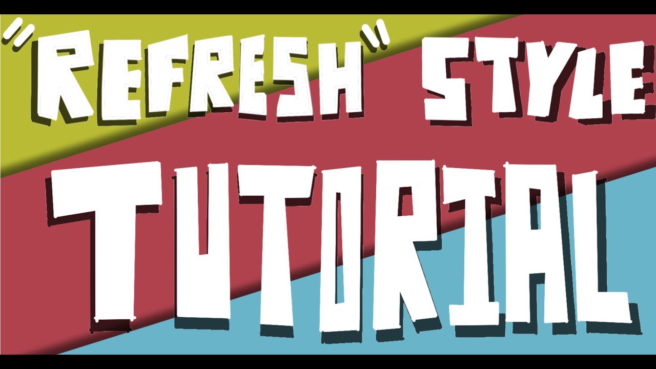 Refresh Style Tutorial | Geometry Dash