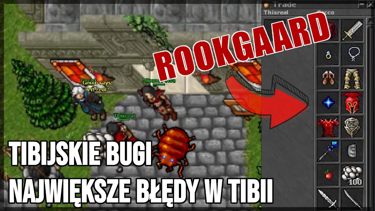 Największe Błędy w Tibii... póki co...