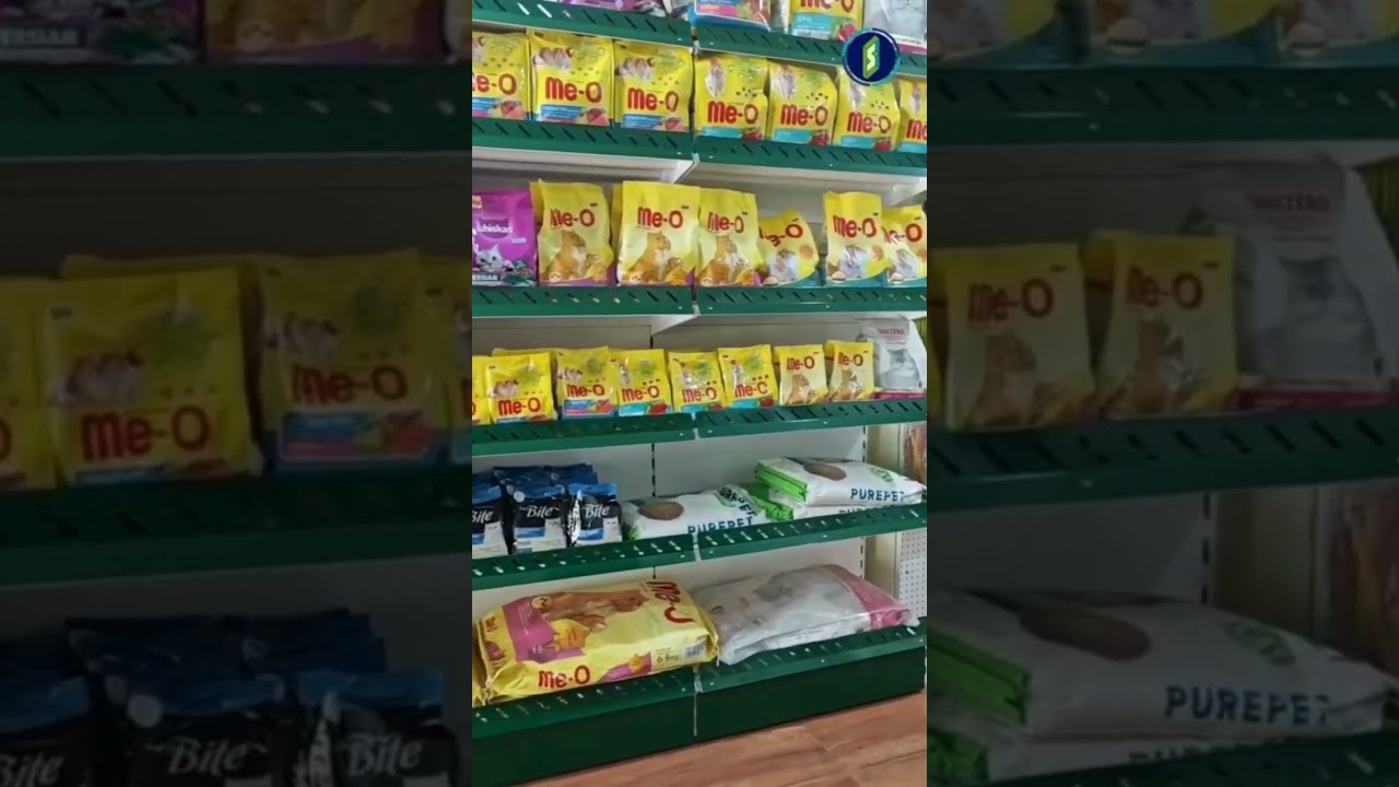 Pet Shop Display Rack Setup | Complete Retail Installation for Pet Shop #business #trending #shorts