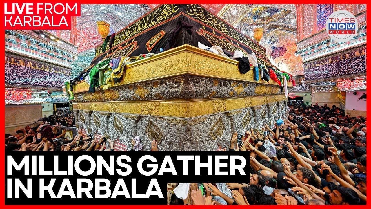 ARBAEEN PILGRIMAGE LIVE | Millions Gather in Karbala for World's Largest Shia Commemoration