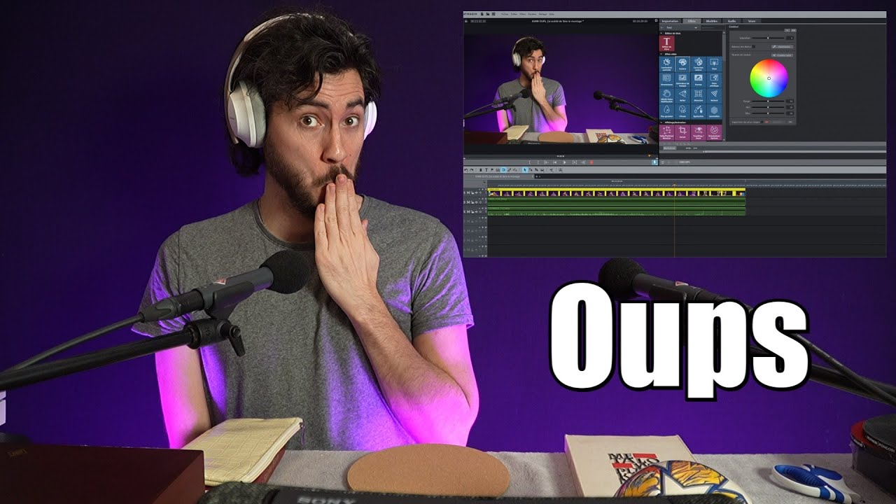 ASMR OUPS, j'ai oublié de faire le montage