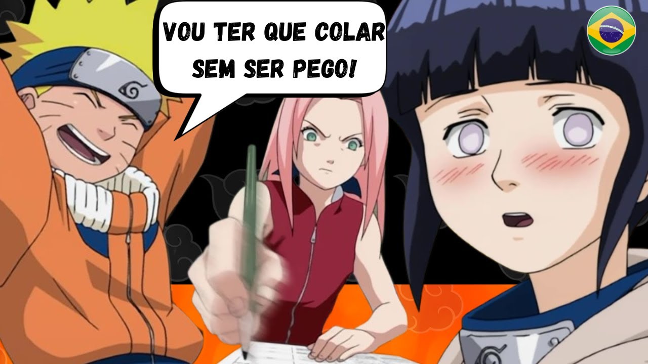 A prova escrita do Exame Chunin, Que comece a COLA| Naruto Cl&aacute;ssico Dublado