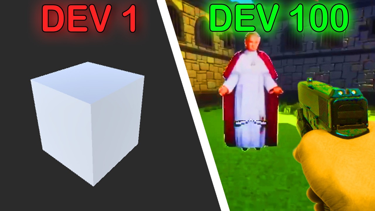 100 DEVELOPERS MAKE A GAME WITHOUT COMMUNICATING REACTION