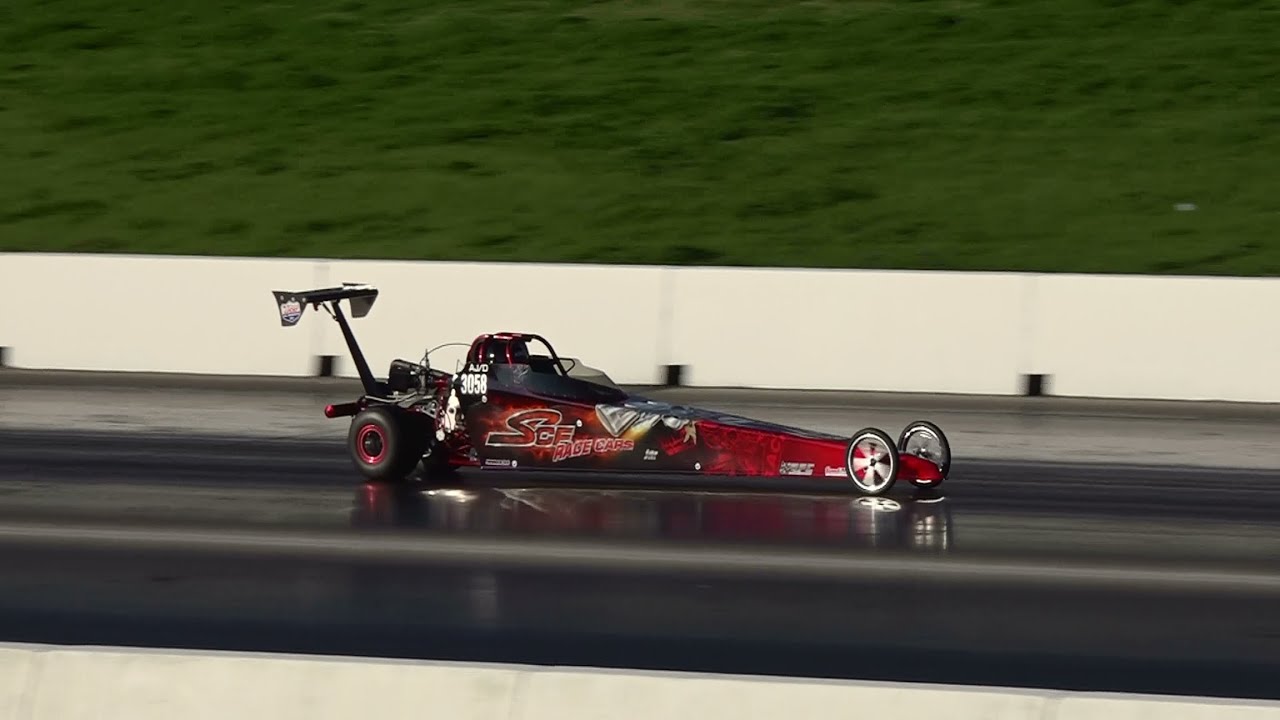 SCF RACE CARS 7 SEC JUNIOR DRAGSTER AT SYDNEY DRAGWAY 28.6.2015