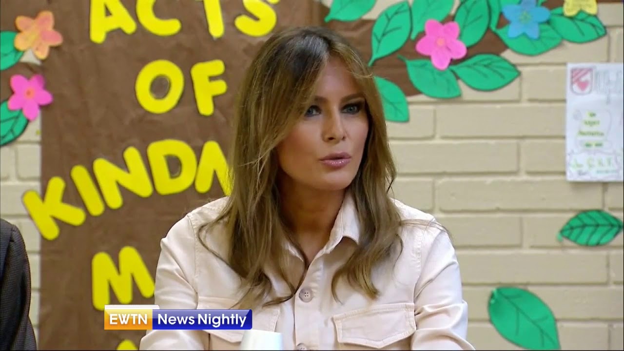 Melania Trump visits border to help reunite migrant families - ENN 2018-06-21